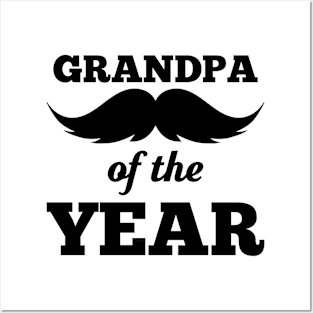 Grandpa Of The Year B Posters and Art